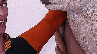 Being a Dik - College Girls Maya and Josy Sharing a Dildo