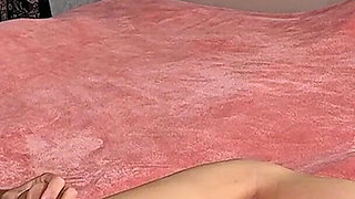 Horny Petite Brunette Fucks DP with Two Dildos