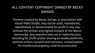 Becky Swings Dominates Zozo BBW Lesbian Strap-on Fucking, Cum Eating & Domination