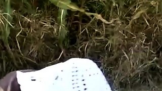 Blonde Blowjob Outdoor