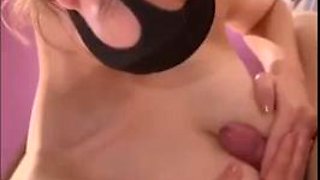 SS-class beauty has an amateur pull out: Blowjob, Amateur  Handjob Porn