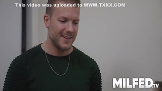 Busty Stepmom Rubs My Dick Trying To Seduce Me With Codey Steele And Kayla Paige