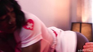 Fit Ebony Femboy With Beau