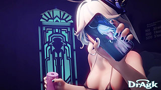 Dragk's Furina Archon Compilation - 3D Animated Cosplay Sex Hardcore Facefuck Anal Running Makeup