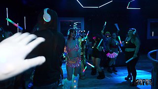 Cleo Moon's Silent Party Ignites Wild Passion