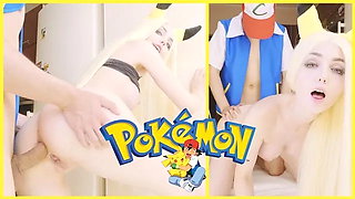 Pokemon. Ash Fucks Pikachu in Sweet Anal and Cum Inside