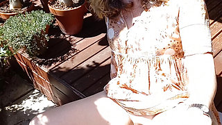 Sunning my vulva