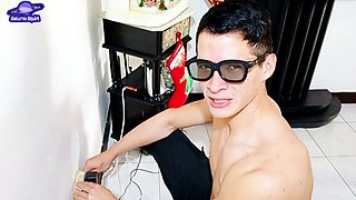 Amateur wife and teenager in a faithful home video