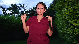 Serious Sex L Garden with Busty Maledo in My House!