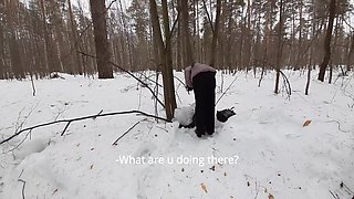 Frozen Lust: POV of a Russian Winter's Intimate Dance