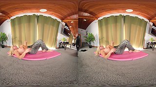 Mature blonde delivers sensual striptease with big ass passion