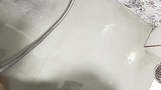 Shower Sex with Boyfriend on Toilet Seat