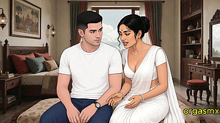 Widow Desi Bhabi Ka Strong Vatija - Kamini Bhabi MILF