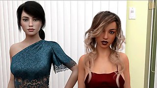 Ecchi, hentai visual novel, big boobs