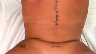 Steamy Vacation Threesome: Alanna Takes Every Load with a
