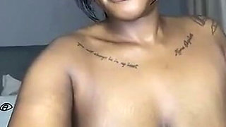 Ebony BBW Dildo Fucking