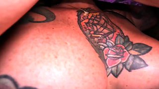 Strapon pussy injection with hot brunette lesbians