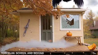 TORCELINI. HALLOWEEN LESSON. Witch teacher. Broomstick Ride! SFW