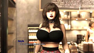 Adorable teen redhead Neon2520 in 3D animated scenes