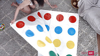4K - Busty GF Fucks Boyfriend After Twister
