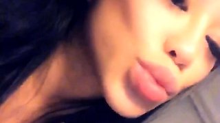 Tattoed Amateur Webcam Girl Hot Dildo Action Masturbation