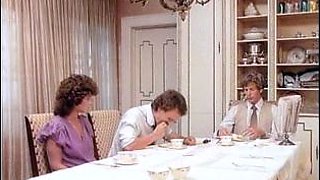 Brunette milf in vintage style anal