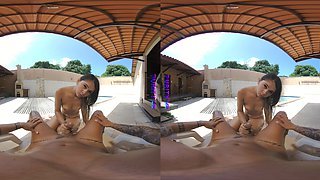 PURITYVR Perversions in public pool with Izadora