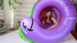 Around My Giant Inflatable Snake, I Can't Escape.
