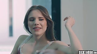 Lustful stepdad fucks horny stepdaughter