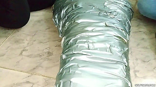 Encased for Humiliation!