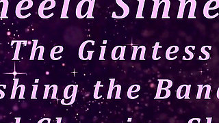 Sheela Sinner the Giantess Crushing the Banana Heel Cleaning Slave Part 1