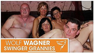 German Granny Swingers Party - Ugly Old Couples Fuck Fest - WolfWagner.com
