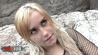 Fucking at the beach with the sublime young Spanish debutante Layla Black