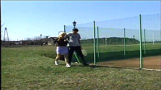 Twisted_Ankle - Big tits blonde in sexy outdoor hardcore video - vintage retro