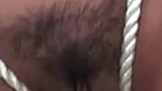 Bound Blonde MILF Toyed Deep with Dripping Fluids Everywhere