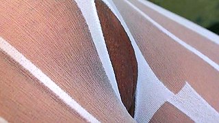 Asian japanese plays with anal toys