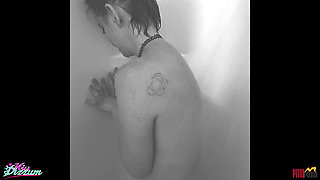 Photoshoot in Woods Creampied and Pissed on