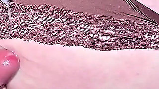Compilation of Ejaculations on Stepmom's Huge Ass - Lots of Cum.