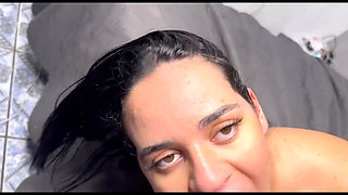 Chamei a Novinha Da Bunda Grande Pra Dar a Buceta Na Minha Cama