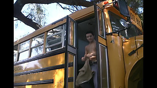 A Fantastic Young Tyler Houston Fucked Hard on the College Bus
