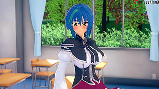 Xenovia Quarta get fucked for lustful - HS DXD NTR Madness 13