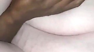 YoungEnglishBBW Stroking BBC Nata4sex and his friend while sucking my nipples