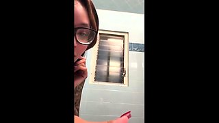 Great Big Boobs On Masturbating Redhead