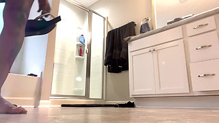 Foot Cuck in Storage