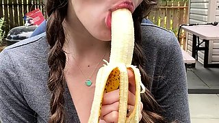 Amateur French Teen Outdoor softcore