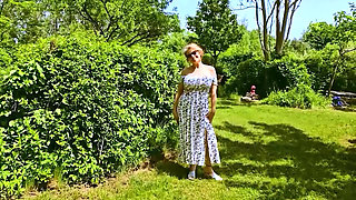 HOT MOMMY ONLYFAN Video Content BIG TIT Backyard Peek COMPILATION