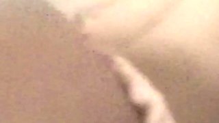 Small tit brunette banged on the floor