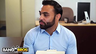 Bangbros - asian chief stunner Tiffany Rain screwed in her office by employee