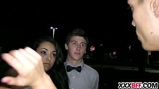 Hot prom night devirginization