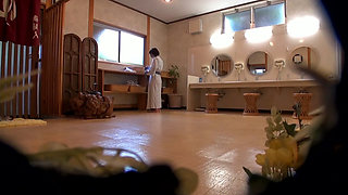 Young Japanese Wife Fucked By Strangers In Onsen Spa